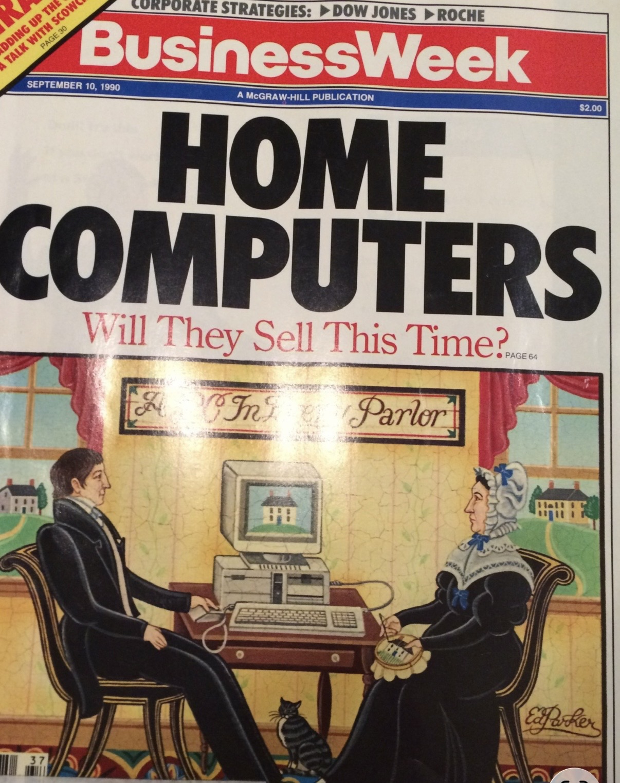 BusinessWeek cover: Home Computers - Will They Sell This Time?